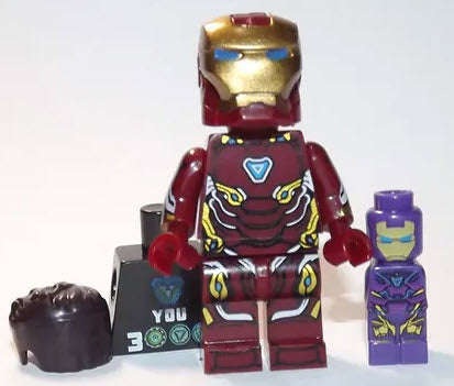 Iron Man Custom Minifigure – The Genius Billionaire in High-Quality ABS Plastic! - Collectors World Toys Hover Image