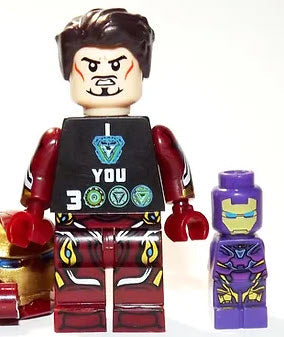 Iron Man Custom Minifigure – The Genius Billionaire in High-Quality ABS Plastic! - Collectors World Toys