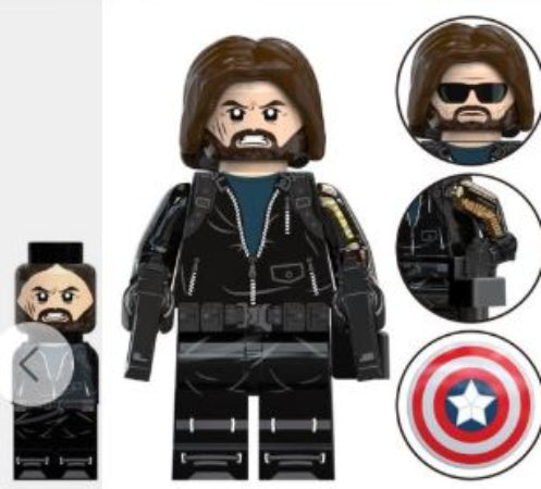 Winter Soldier Minifig - Collectors World Toys