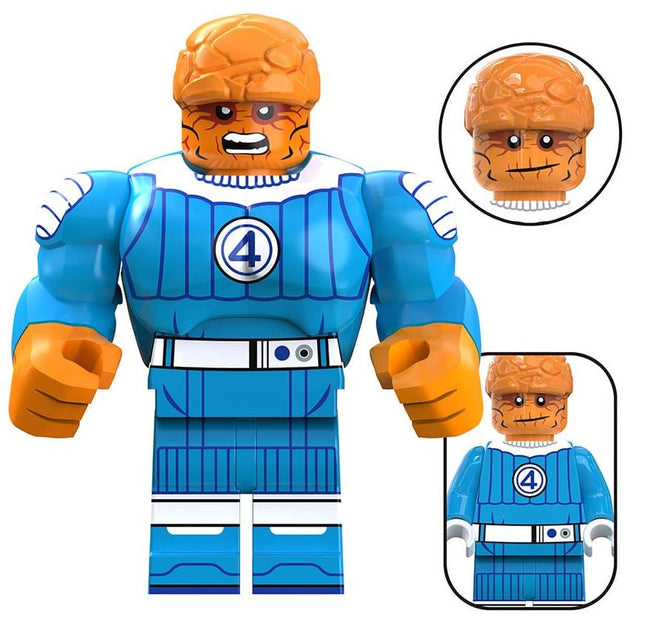 Rock Titan Brawler Custom Minifig - Collectors World Toys Hover Image