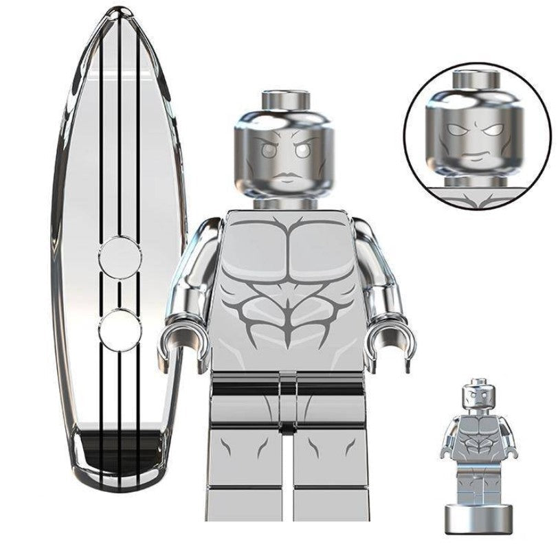Galactic Surfer Custom Minifig Main image