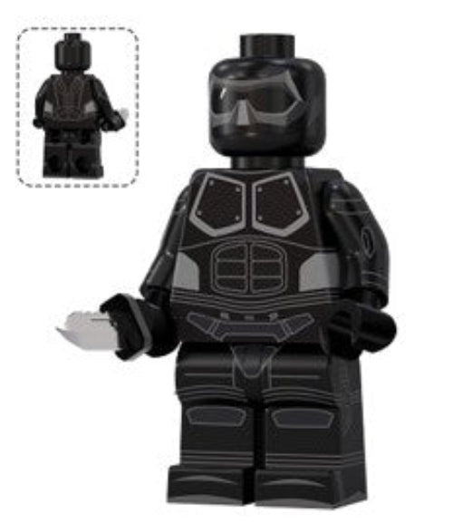 Black Noir Custom Minifig Main image