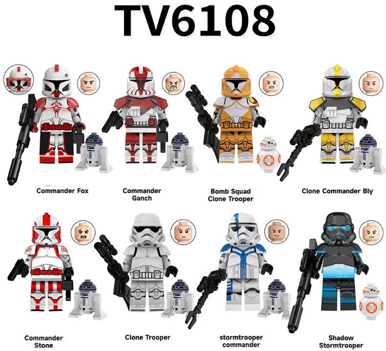 Fox Gamble Commander Clone Minifigures Main image
