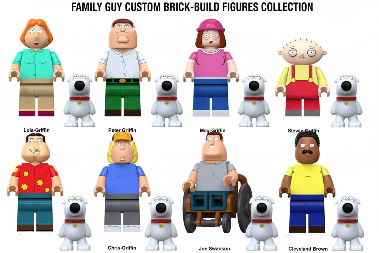 Family Guy Minifigure Set of 8 Main image