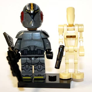 Clone Commander Custom Minifig - Collectors World Toys