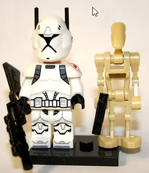 Corpsman Clone Trooper Custom Minifig - Collectors World Toys