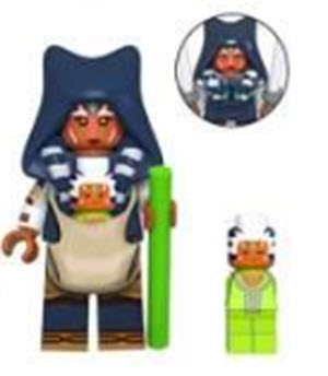 Ahsoka Tano Custom Minifig - Collectors World Toys Hover Image