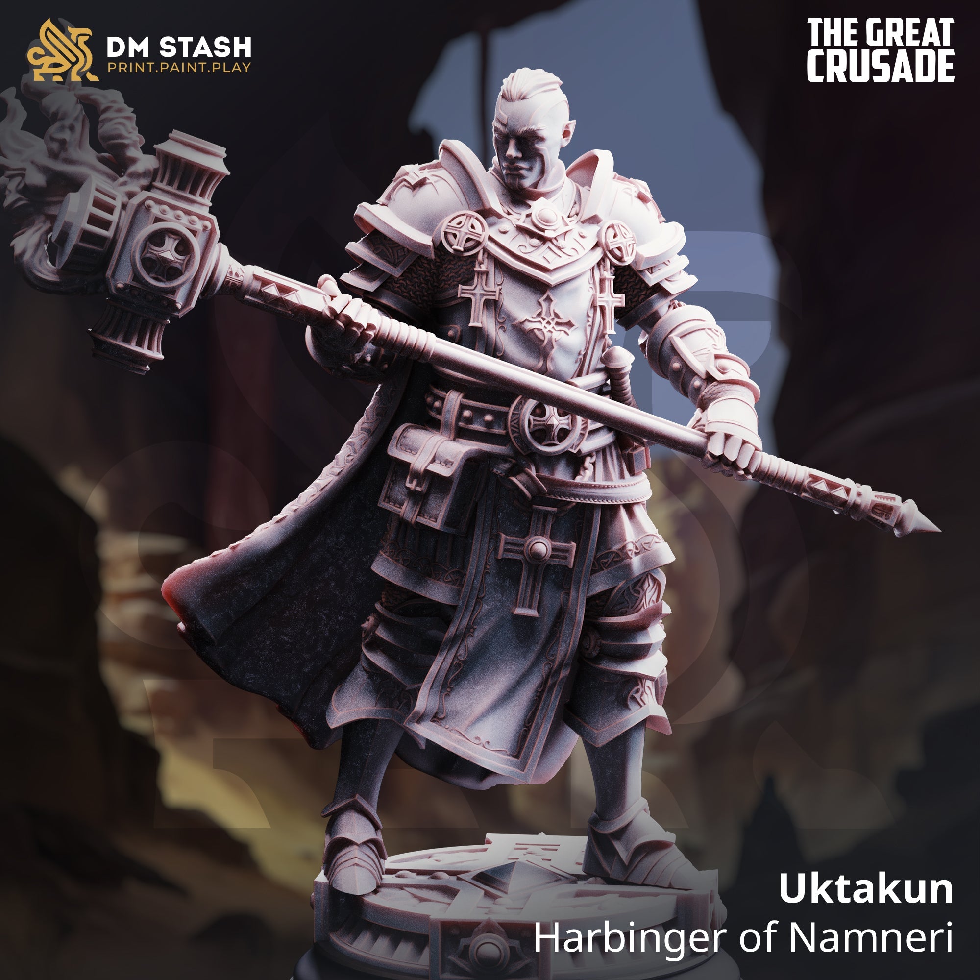 Uktakun, Harbinger of Namneri (Male Goliath Paladin) Main image