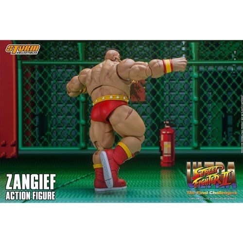 Ultimate Street Fighter II: The Final Challenger Zangief 1:12 Scale Action Figure - Collectors World Toys