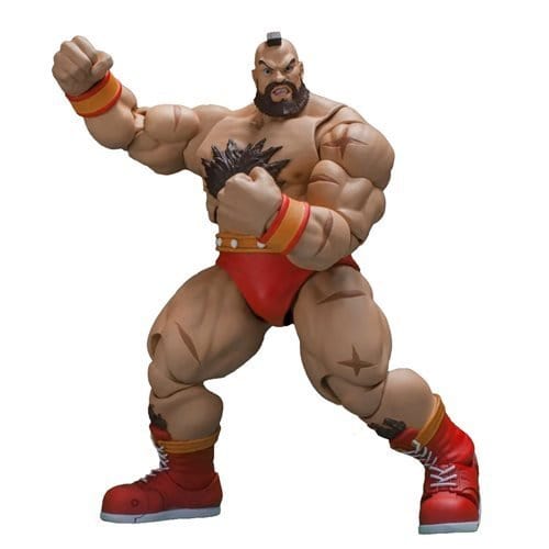 Ultimate Street Fighter II: The Final Challenger Zangief 1:12 Scale Action Figure - Collectors World Toys Hover Image