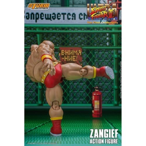 Ultimate Street Fighter II: The Final Challenger Zangief 1:12 Scale Action Figure - Collectors World Toys