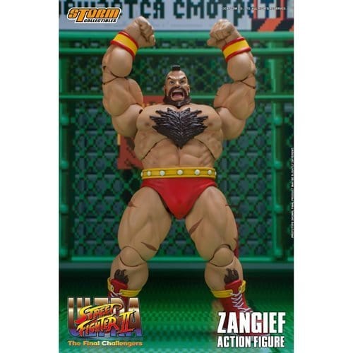 Ultimate Street Fighter II: The Final Challenger Zangief 1:12 Scale Action Figure - Collectors World Toys
