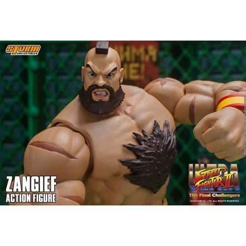 Ultimate Street Fighter II: The Final Challenger Zangief 1:12 Scale Action Figure - Collectors World Toys