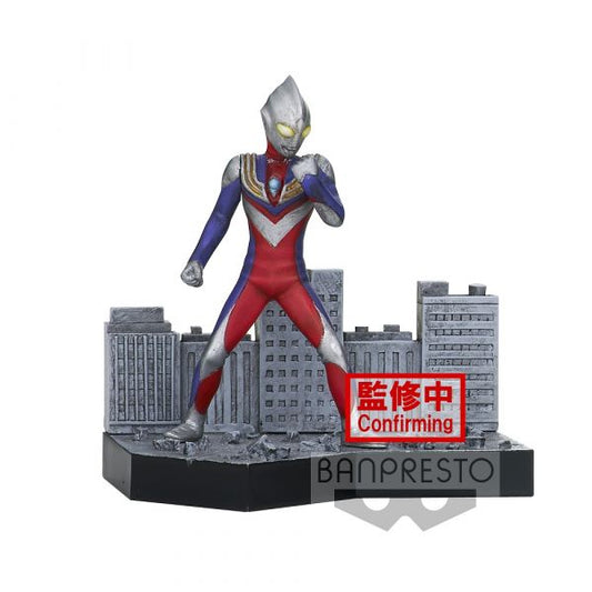 Banpresto Ultraman Tiga Special Effects Stagement Ultraman Tiga #44 (C: Ultraman Tiga) Mini Figure - Collectors World Toys