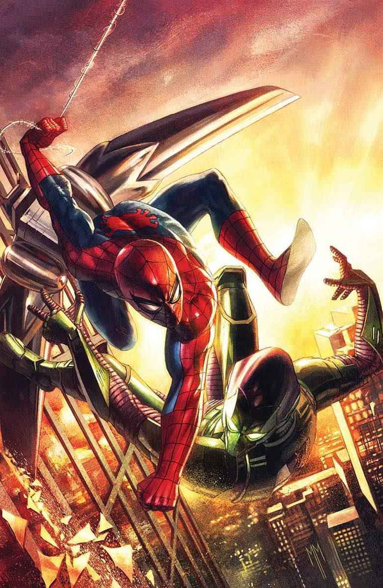 ULTIMATE SPIDER-MAN #1 (MARCO MASTRAZZO EXCLUSIVE VIRGIN VARIANT)(2024) COMIC BOOK Main image