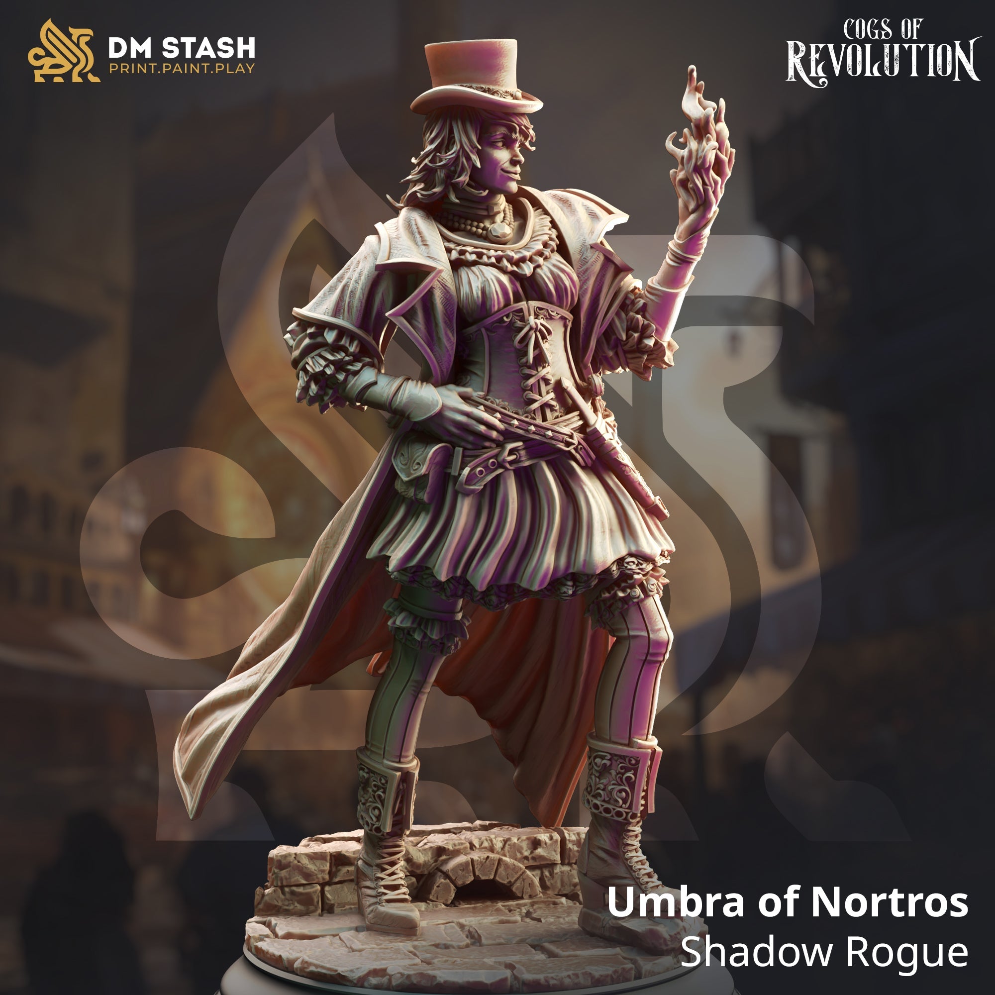 Umbra of Nortros, Shadow Rogue (Female Human Rogue) Main image