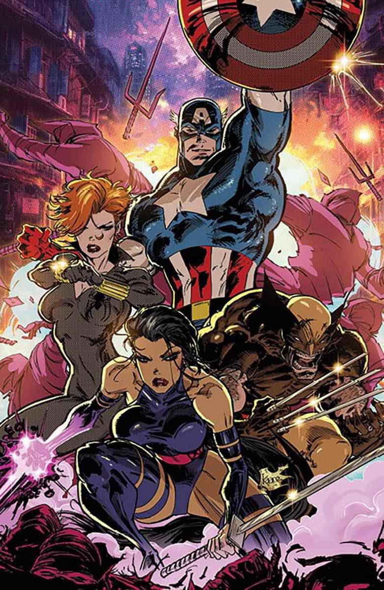 UNCANNY X-MEN #268 FACSIMILE EDITION (KAARE ANDREWS EXCLUSIVE VIRGIN VARIANT) COMIC BOOK ~ Marvel Main image