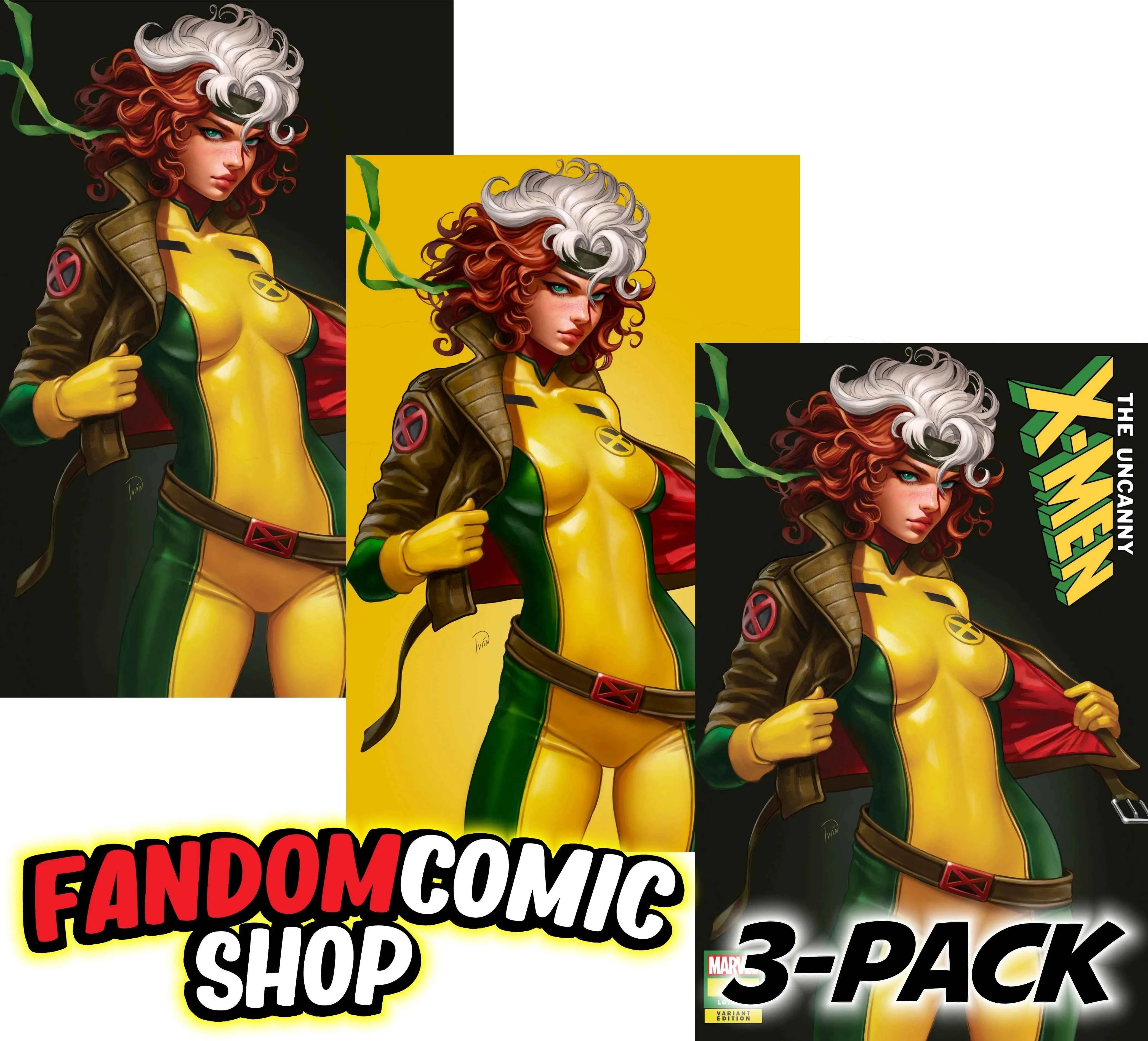 UNCANNY X-MEN #1 (IVAN TALAVERA EXCLUSIVE TRADE/VIRGIN A/VIRGIN B SET)(2024) Main image