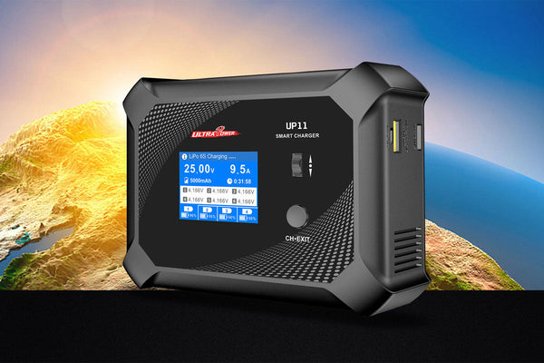 Ultra Power - UP11 AC 240W / DC 600W 4-Port Multi-Chemistry AC/DC Charger