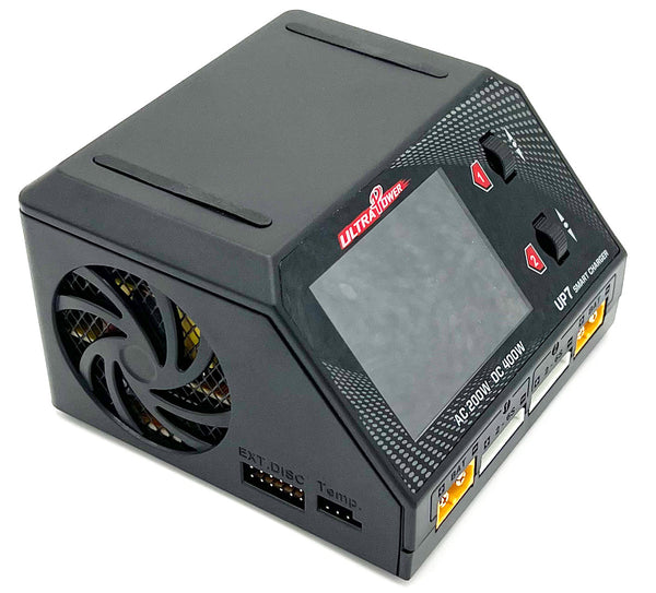 Ultra Power - UP7 AC 200W / DC 400W Dual Port Multi-Chemistry AC/DC Smart Charger