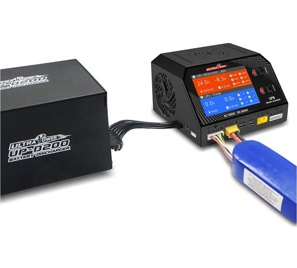 Ultra Power - UP8 AC 400W / DC 600W 16A x2 Dual Channel Output 1-6S Battery Charger/Discharger/Balancer/Tester
