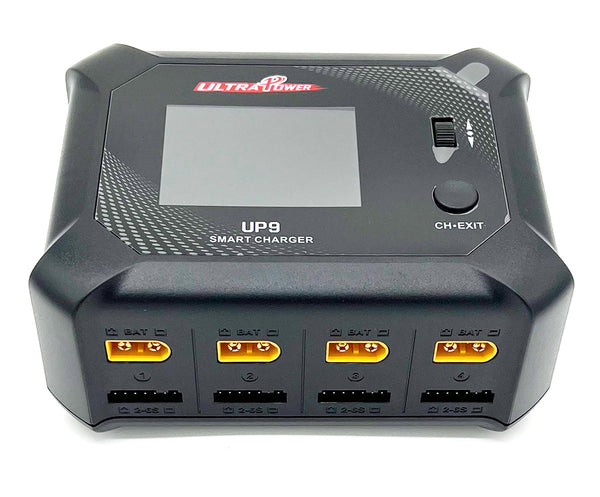 Ultra Power -  UP9 AC 100W / DC 200W Four Port Multi-Chemistry AC/DC Smart Charger