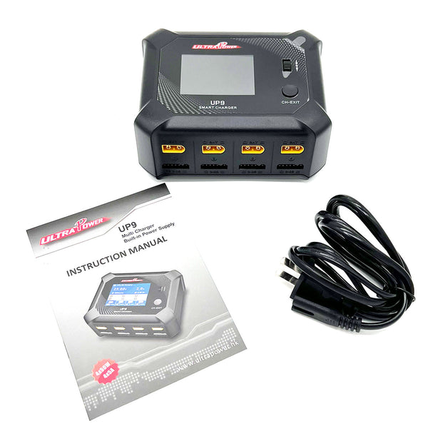 Ultra Power -  UP9 AC 100W / DC 200W Four Port Multi-Chemistry AC/DC Smart Charger