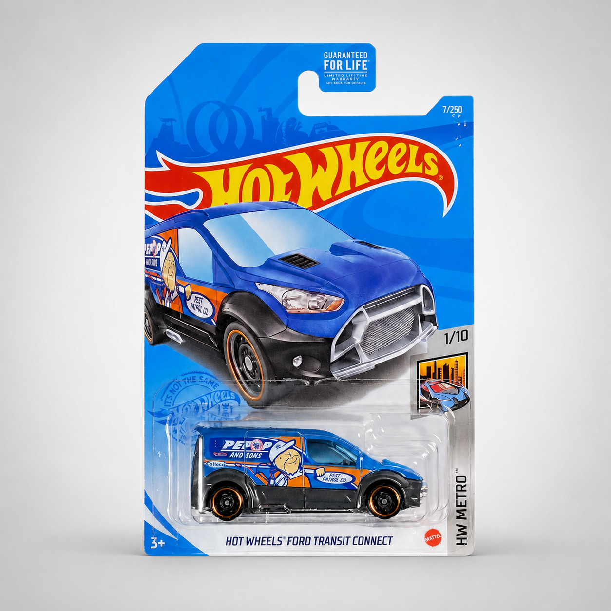 Hot Wheels Ford Transit Connect | Metro Series 1/10 - 7/250 Secondary image
