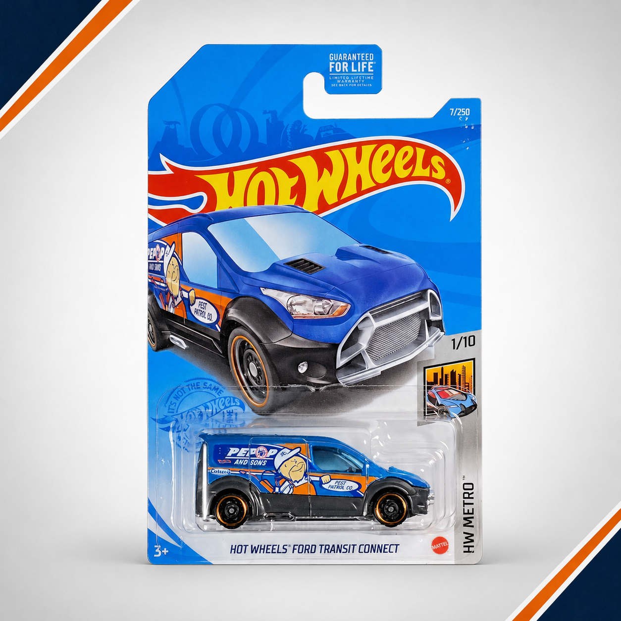 Hot Wheels Ford Transit Connect | Metro Series 1/10 - 7/250 Main image