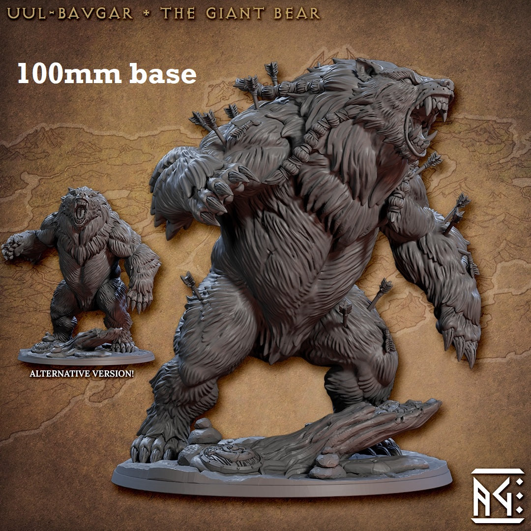 Uul-Bavgar, the Giant Bear (Direbear Epic Boss) - Collectors World Toys