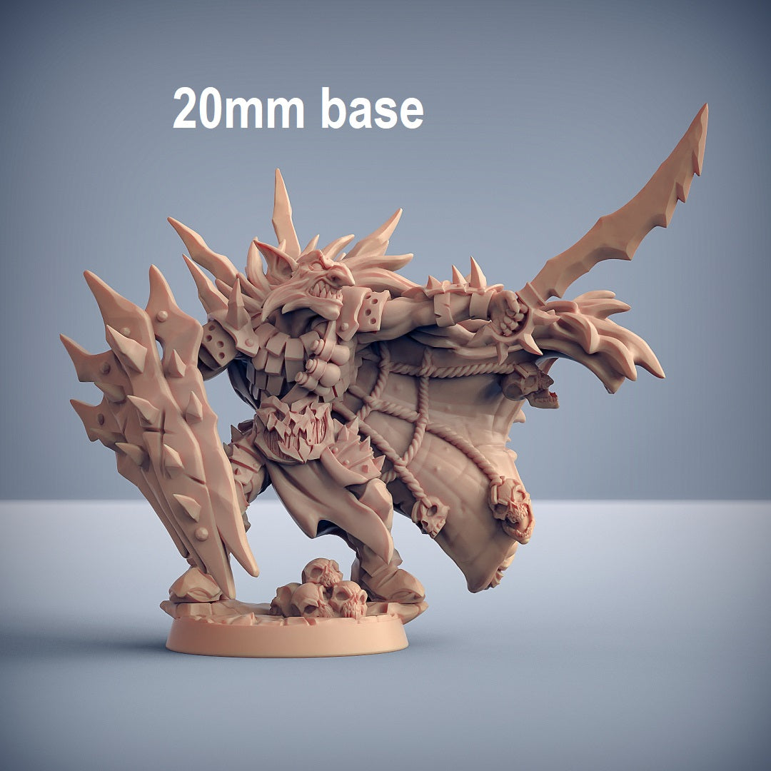 Uzgrot Razorcloak (Male Hobgoblin Champion) -