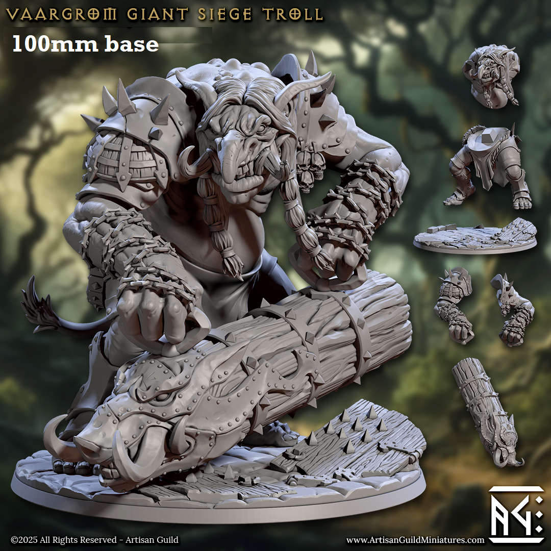 Vaargrom, Giant Siege Troll (Epic Boss) Main image