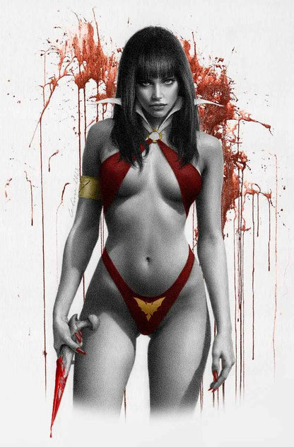 VAMPIRELLA/DRACULA: RAGE #5 (CELINA EXCLUSIVE VIRGIN VARIANT A & B SET) ~ Dynamite