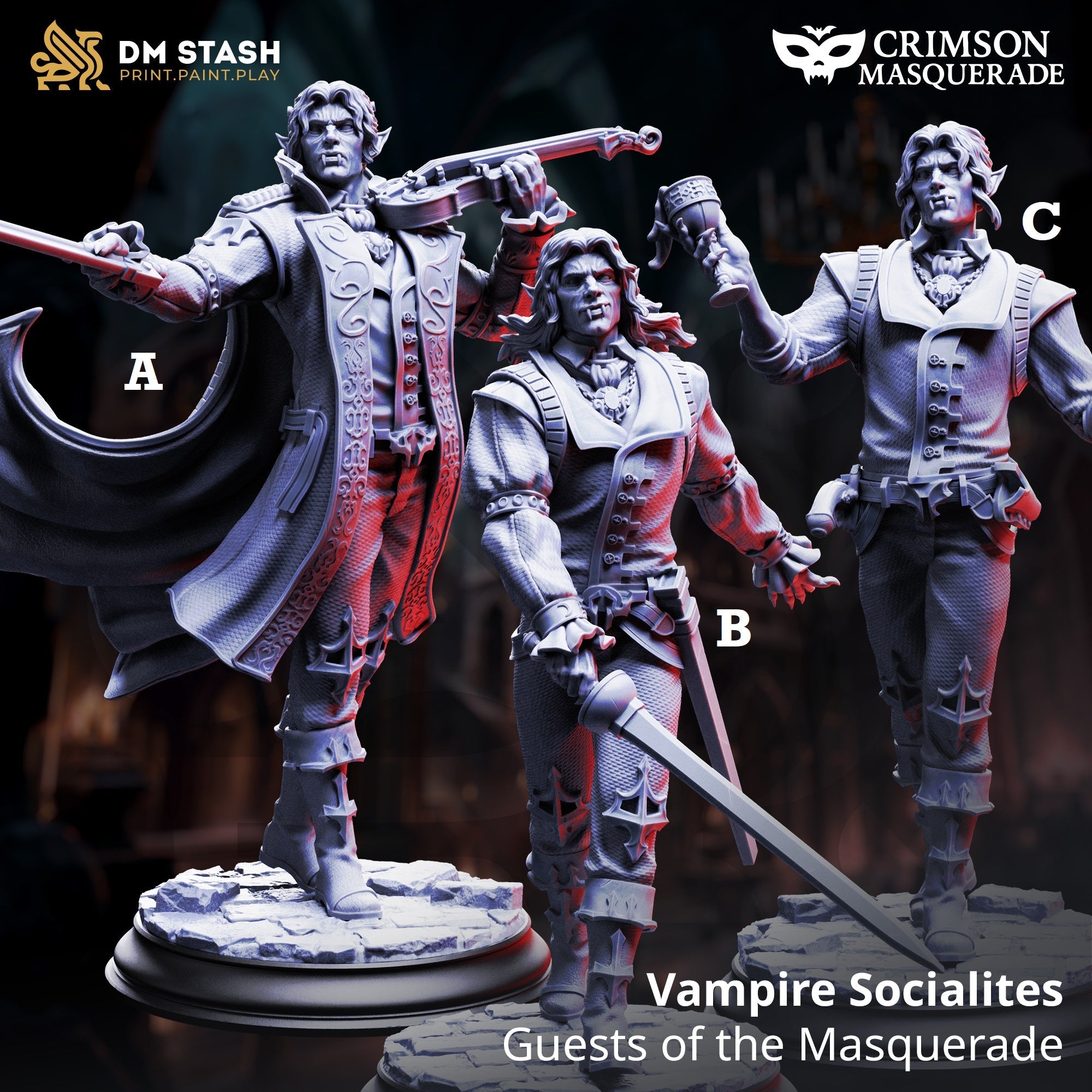 Vampire Socialites, Guests of the Masquerade