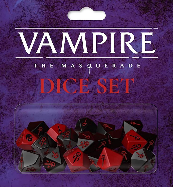 Vampire the Masquerade Dice Set Main image