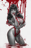 VAMPIRELLA #666 (CEDRIC POULAT EXCLUSIVE COLOR SPLASH VIRGIN VARIANT) ~ Dynamite