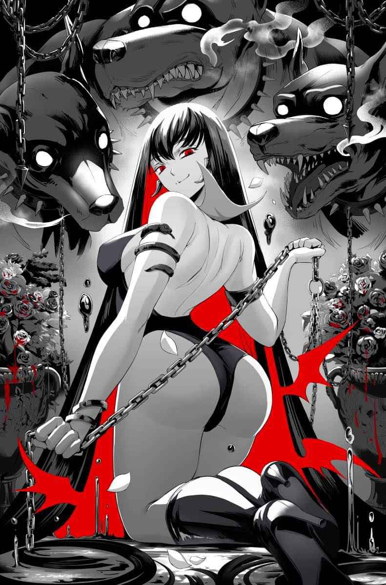 VAMPIRELLA: DARK REFLECTIONS #2 (RACHTA LIN EXCLUSIVE VIRGIN VARIANT B) ~ Dynamite Main image