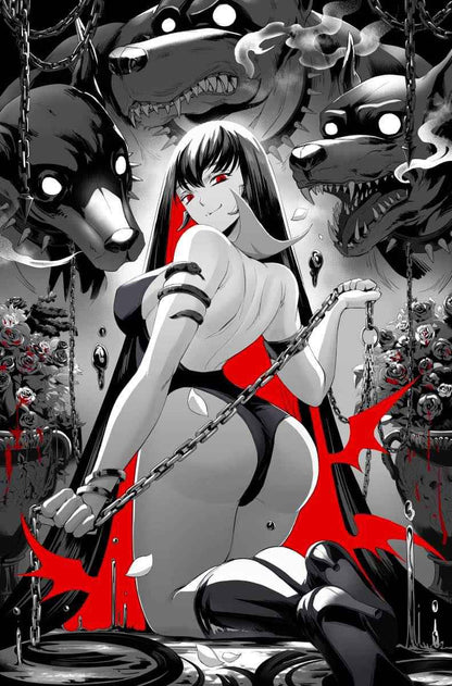 VAMPIRELLA: DARK REFLECTIONS #2 (RACHTA LIN EXCLUSIVE VIRGIN VARIANT A & B SET) ~ Dynamite