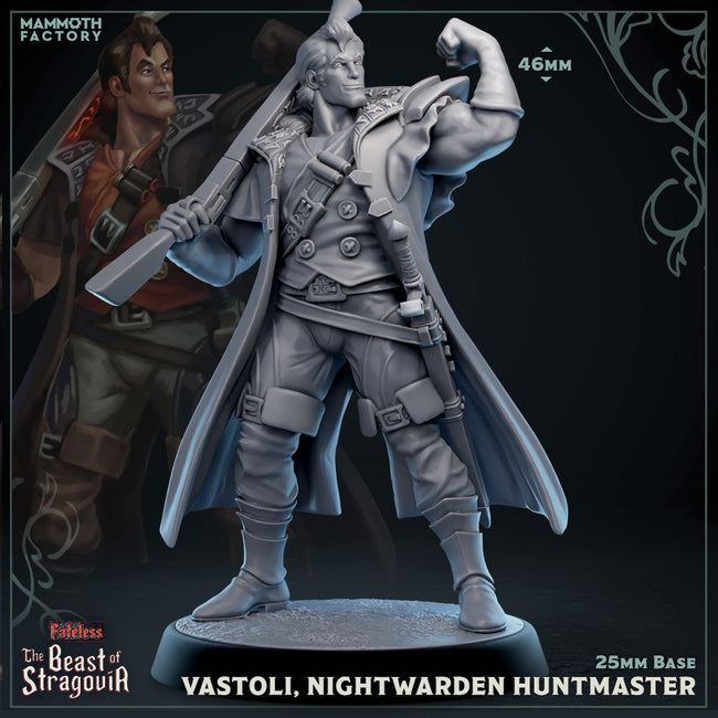 Vastoli, Nightwarden Huntmaster (Male Human Ranger) - Hover Image
