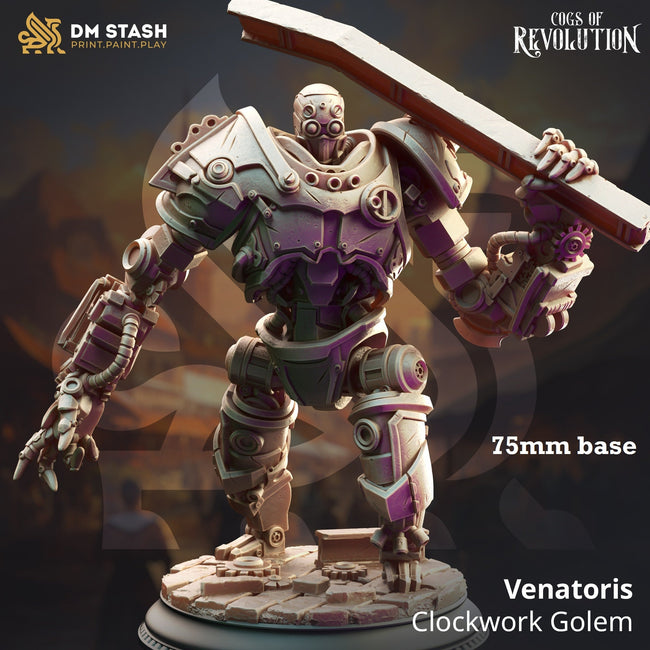 Venatoris, Clockwork Golem - Hover Image