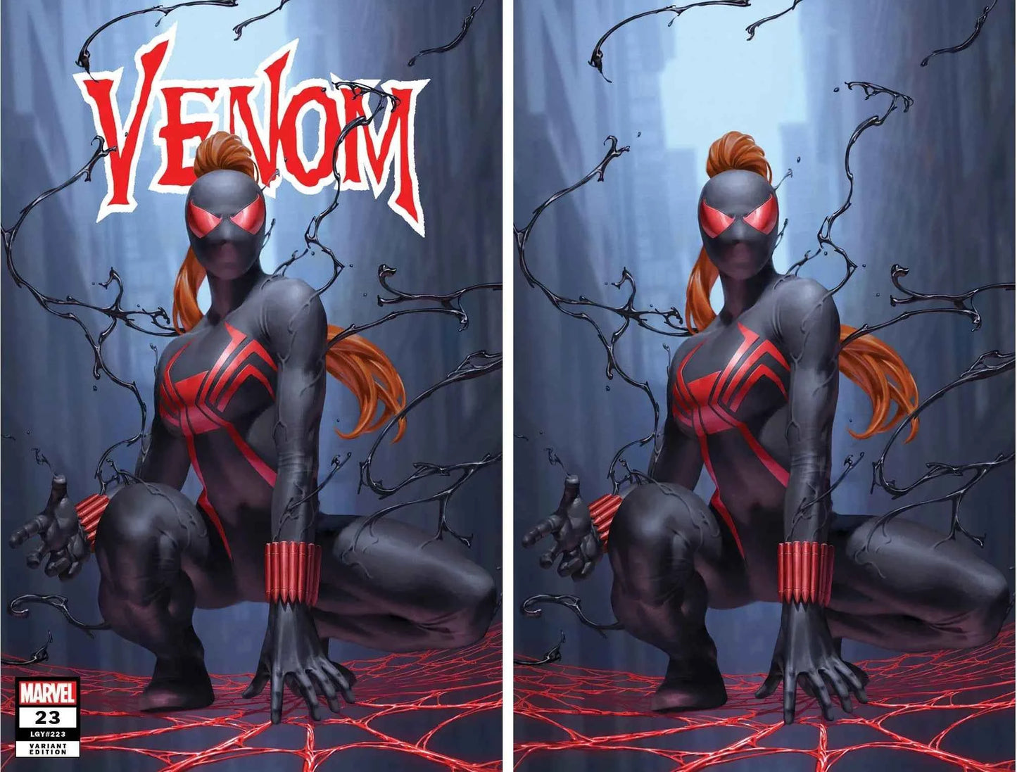 VENOM #23 (JUNGGEUN YOON NEW SYMBIOTE EXCLUSIVE TRADE/VIRGIN VARIANT SET)