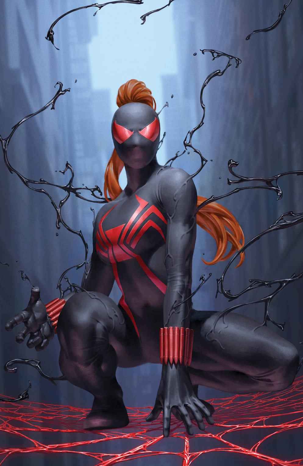VENOM #23 (JUNGGEUN YOON NEW SYMBIOTE EXCLUSIVE VIRGIN VARIANT)(2023) COMIC BOOK Main image