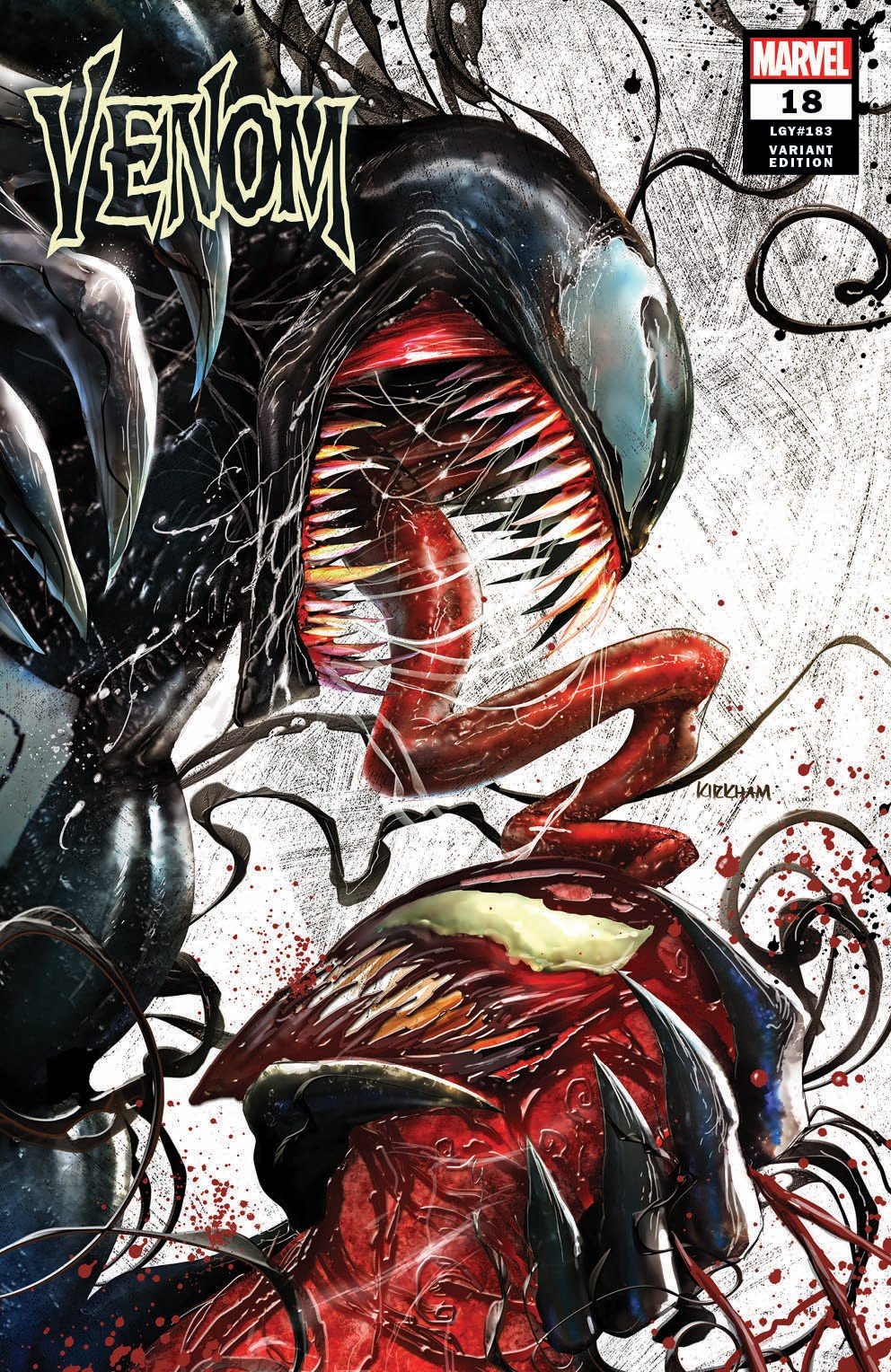 VENOM #18 TYLER KIRKHAM EXCLUSIVE VAR AC (10/09/2019) - Collectors World Toys Main image