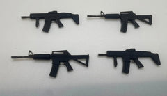 Vintage Hasbro GI Joe Rifle Gun Lot Set 4x 3.75” Action Figure Custom 1:18