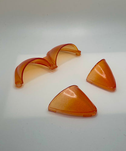 Vintage Kenner DC Super Powers Batmobile Windshield Set 1984 Repro Part Batman