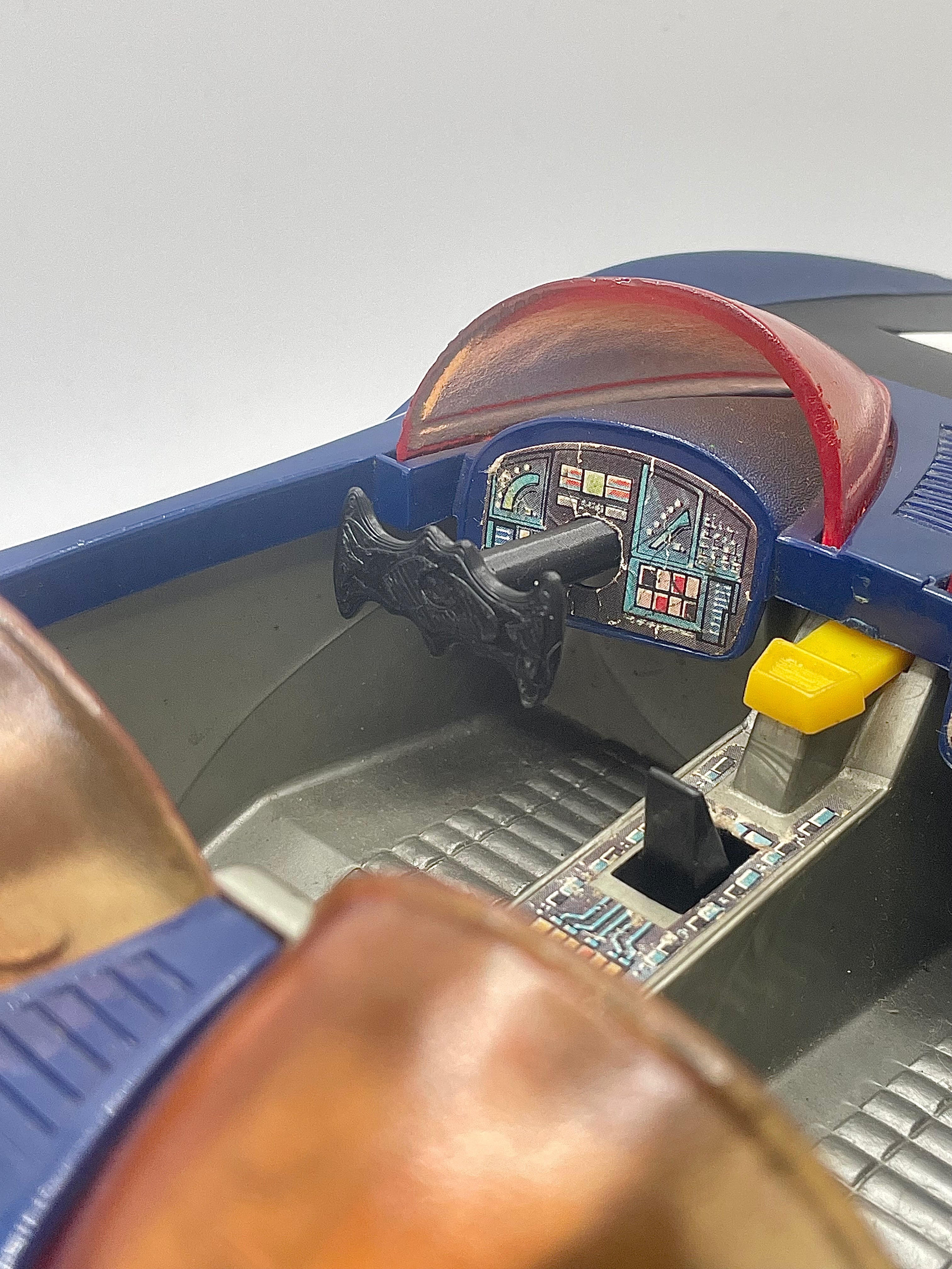 Vintage Kenner DC Super Powers Batmobile Windshield Set 1984 Repro Part Batman - Collectors World Toys