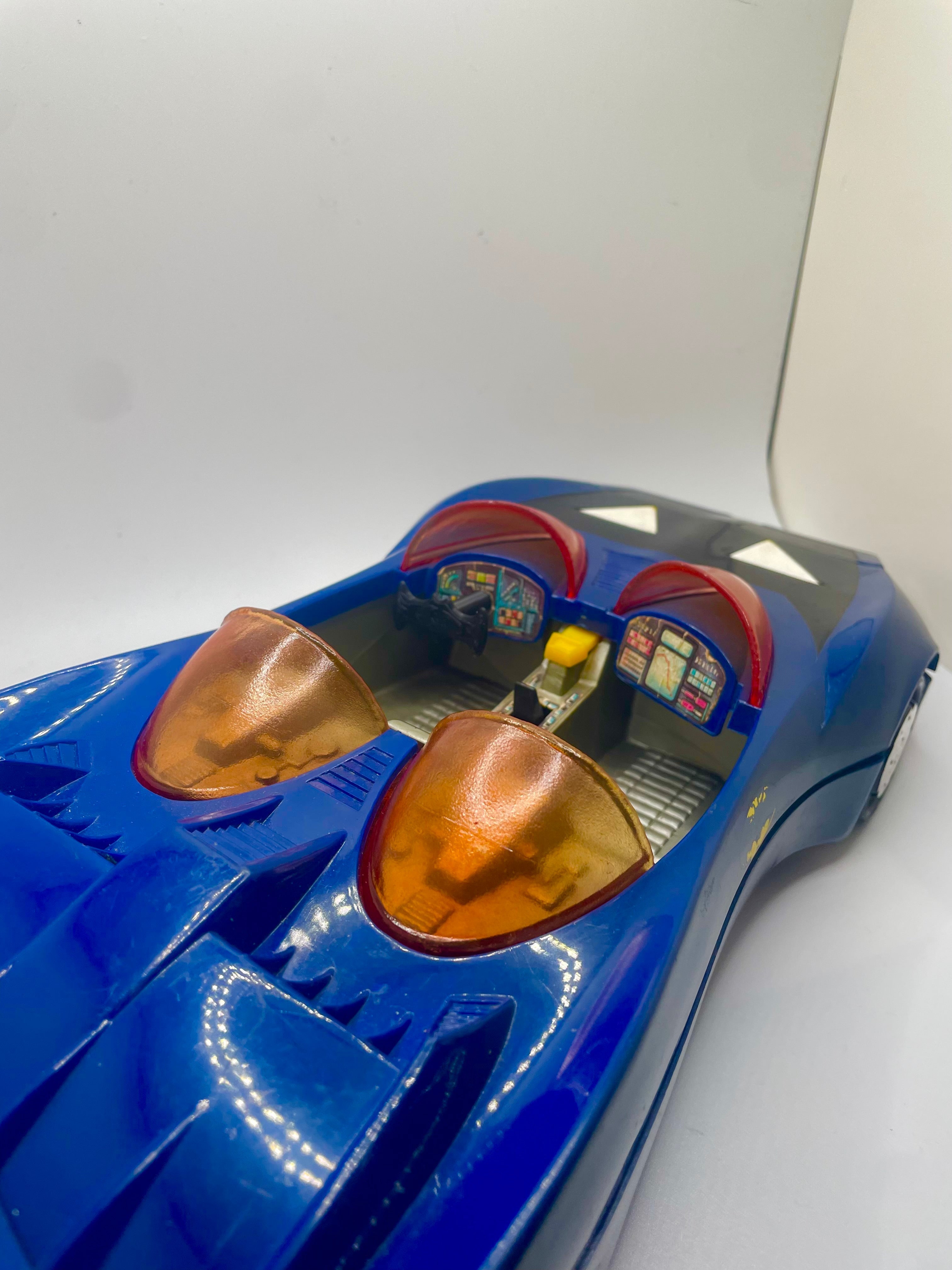 Vintage Kenner DC Super Powers Batmobile Windshield Set 1984 Repro Part Batman - Collectors World Toys