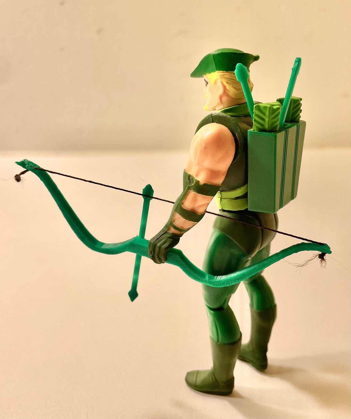 Vintage Kenner DC Super Powers Green Arrow Bow & Arrows Repro Part 1984 1985