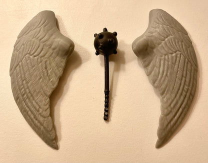 Vintage Kenner DC Super Powers Hawkman Wings & Mace 1984 Repro Part 1985 1986