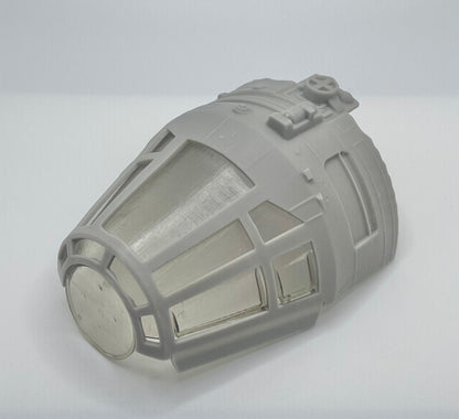 Vintage Star Wars Kenner Millennium Falcon Canopy Glass ONLY Reproduction Part